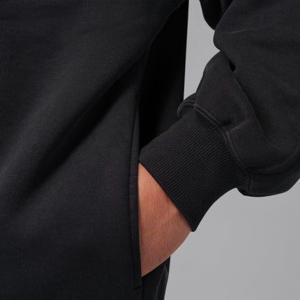 Air Jordan Mens Fleece 1/4 Zip - Black