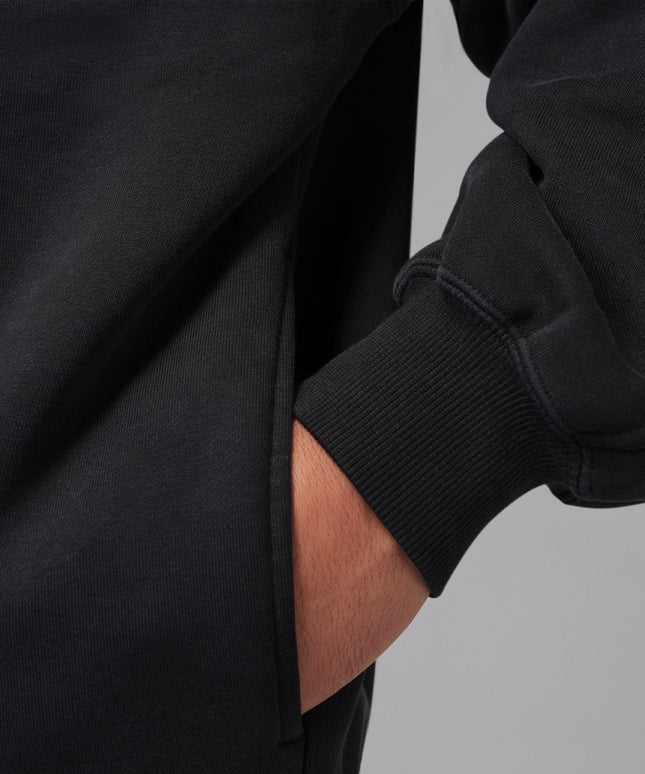 Air Jordan Mens Fleece 1/4 Zip - Black