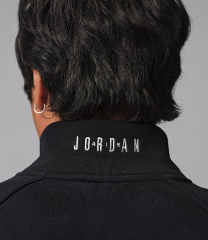 Air Jordan Mens Fleece 1/4 Zip - Black