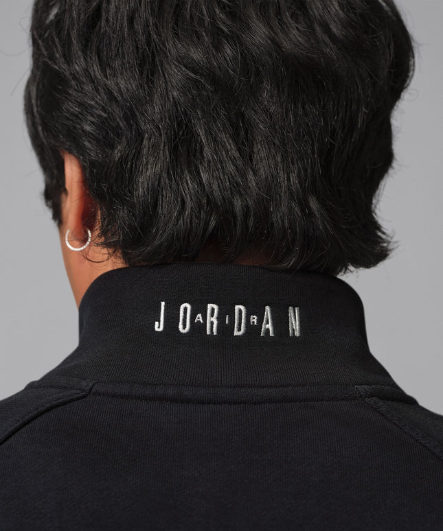 Air Jordan Mens Fleece 1/4 Zip - Black