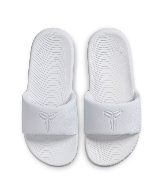 Nike Big Kids Kobe Kawa Slides - White