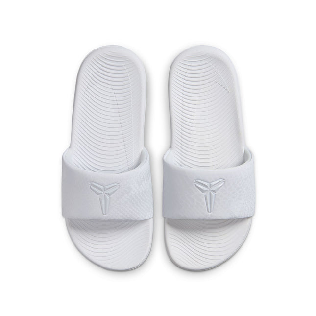 Nike Big Kids Kobe Kawa Slides - White
