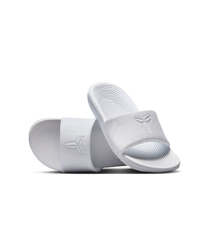 Nike Big Kids Kobe Kawa Slides - White