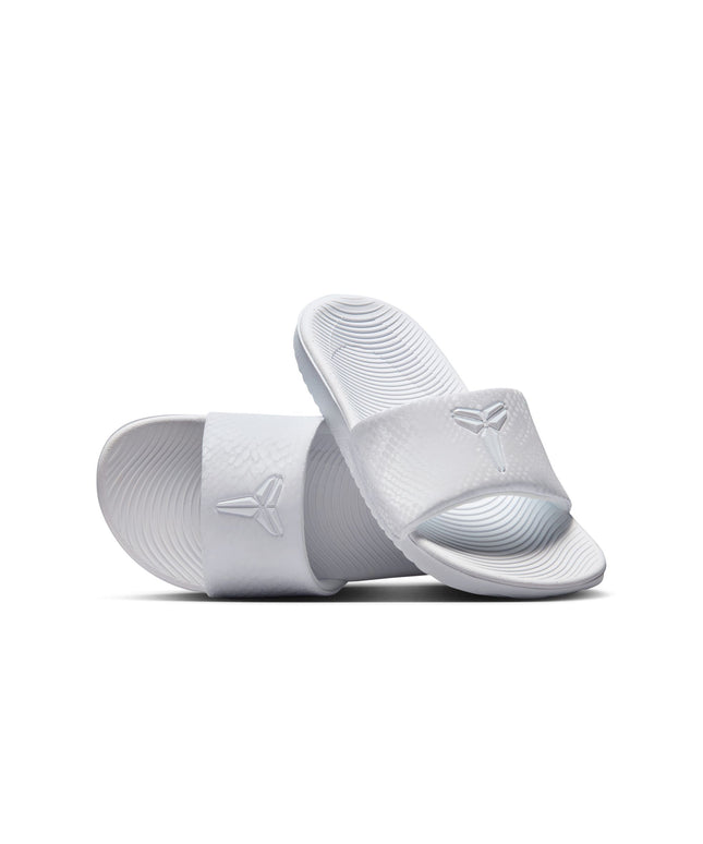 Nike Big Kids Kobe Kawa Slides - White