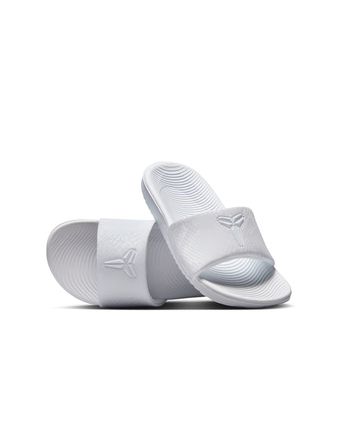 Nike Big Kids Kobe Kawa Slides - White