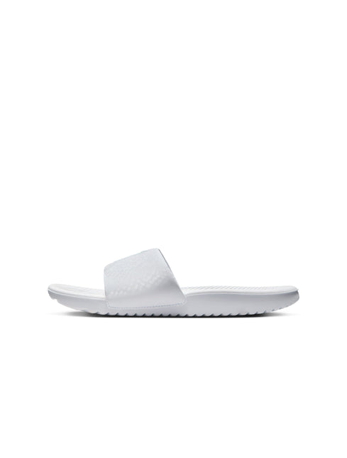 Nike Big Kids Kobe Kawa Slides - White