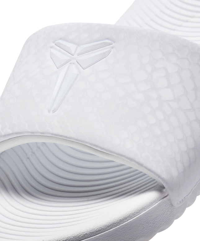 Nike Big Kids Kobe Kawa Slides - White