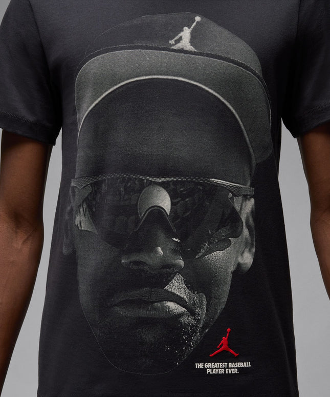 Air Jordan Mens Crewneck Tee - Off Noir