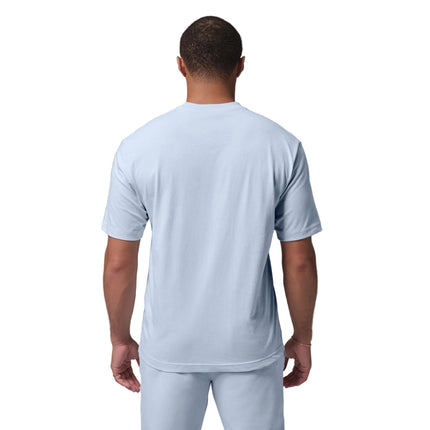 Air Jordan Mens Brooklyn Jumpman Tee - Aura/Squadron Blue