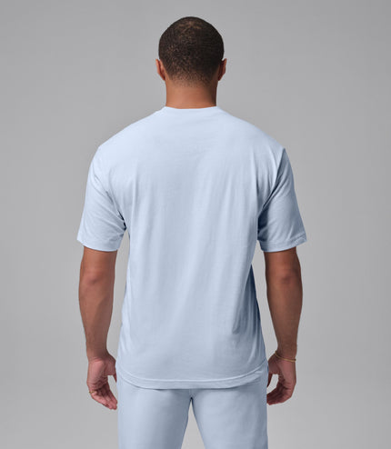 Air Jordan Mens Brooklyn Jumpman Tee - Aura/Squadron Blue