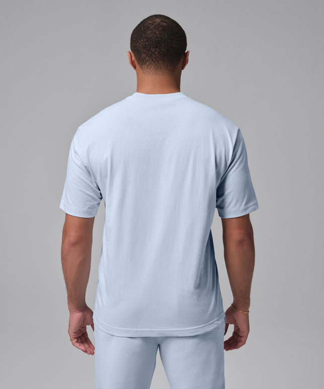 Air Jordan Mens Brooklyn Jumpman Tee - Aura/Squadron Blue