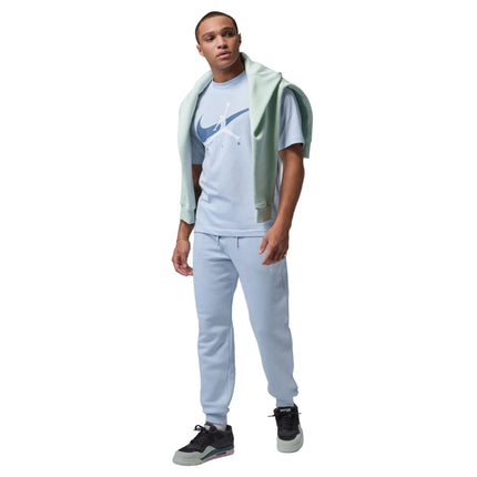Air Jordan Mens Brooklyn Jumpman Tee - Aura/Squadron Blue
