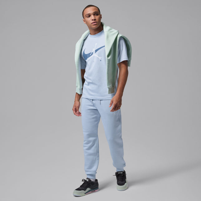 Air Jordan Mens Brooklyn Jumpman Tee - Aura/Squadron Blue