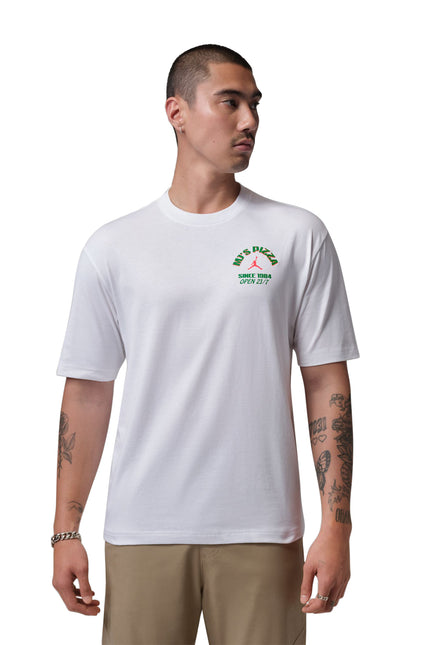 Air Jordan Mens Pizza Tee - White