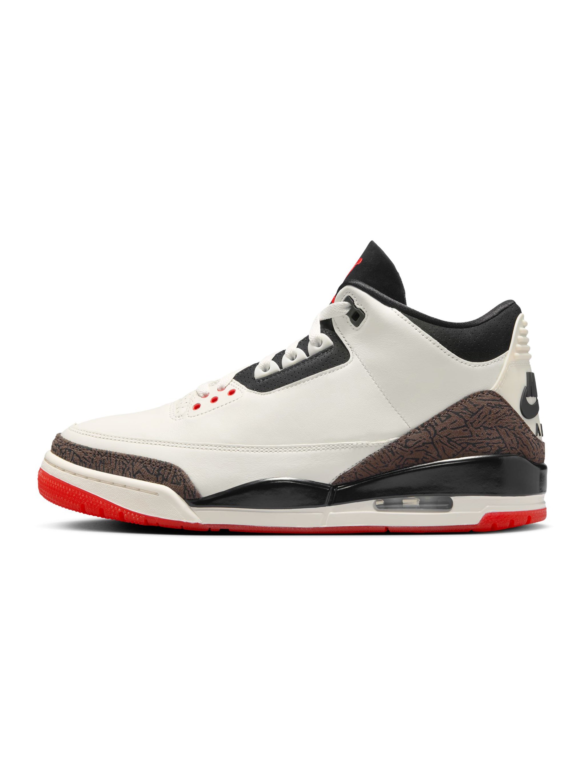 シューズ(男性用) 010 DM0967 Grey Cement Red Fire Black GS Retro 3 Jordan Air Jordan RETRO 3 Jordan Air Nike シューズ(男性用)