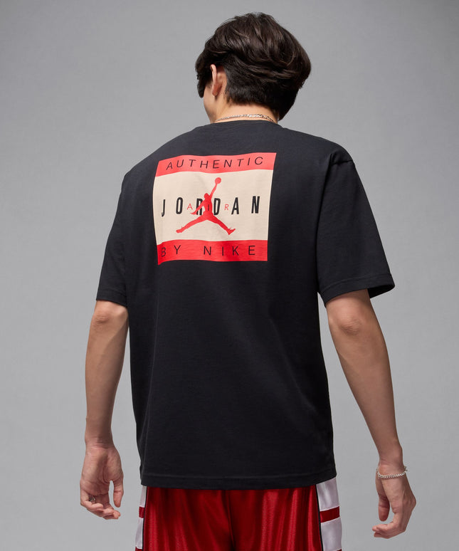 Air Jordan Mens Brand Tee - Black