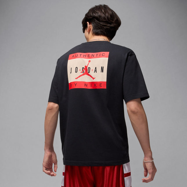 Air Jordan Mens Brand Tee - Black