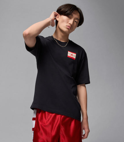Air Jordan Mens Brand Tee - Black