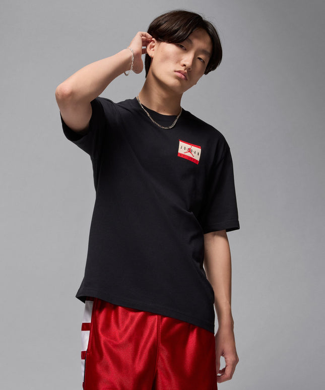 Air Jordan Mens Brand Tee - Black