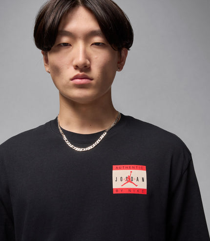 Air Jordan Mens Brand Tee - Black