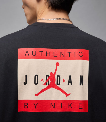 Air Jordan Mens Brand Tee - Black