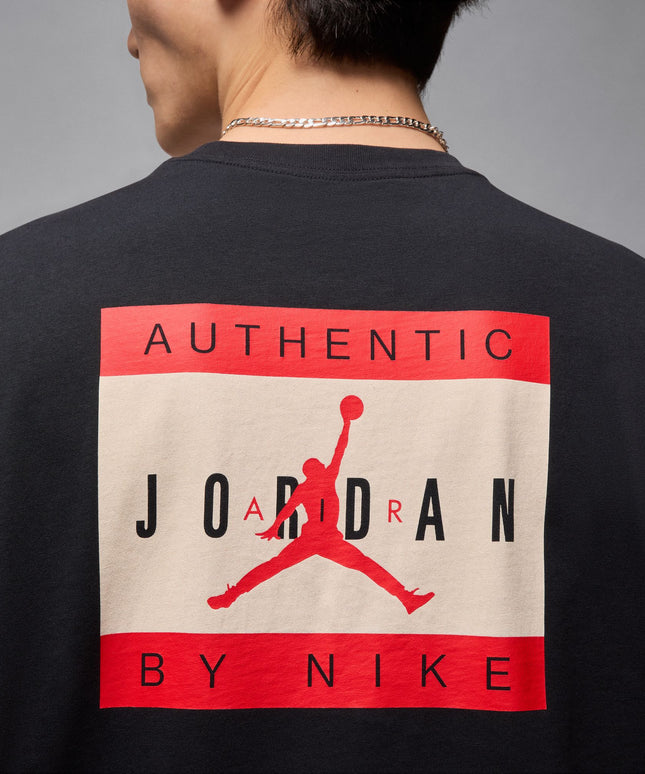 Air Jordan Mens Brand Tee - Black