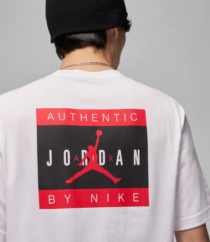 Air Jordan Mens Brand Tee - White