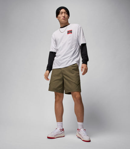 Air Jordan Mens Brand Tee - White