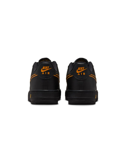 Nike Air Force 1 para niños grandes, color negro y reloj de sol