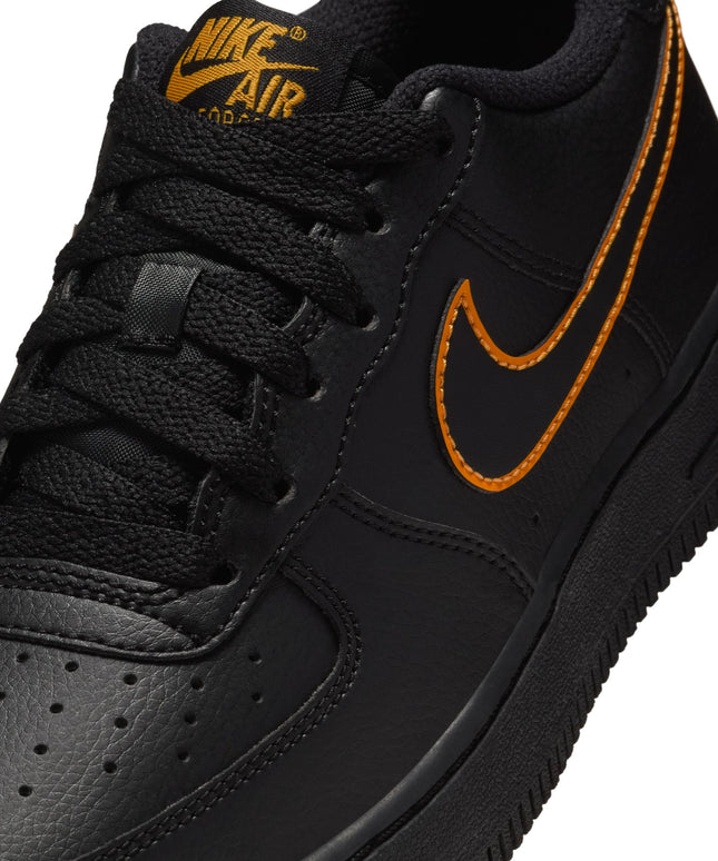 Nike Big Kids Air Force 1 - Black/Sundial