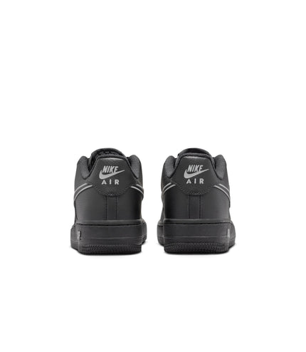 Nike Big Kids Air Force 1 - Black/Light Smoke Grey