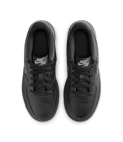 Nike Big Kids Air Force 1 - Black/Light Smoke Grey