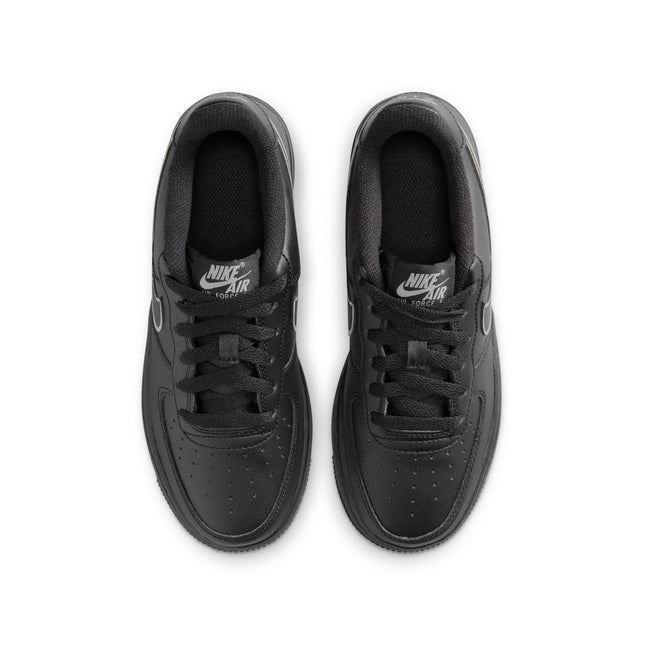Nike Big Kids Air Force 1 - Black/Light Smoke Grey