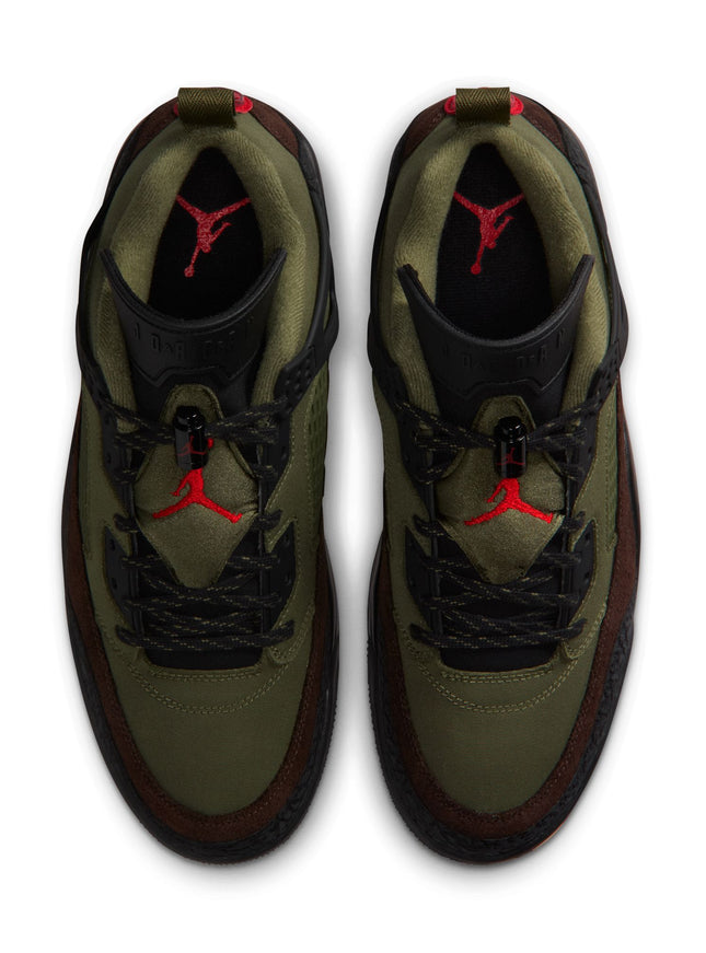 Air Jordan Mens Spizike Low - Medium Olive - denim exchange