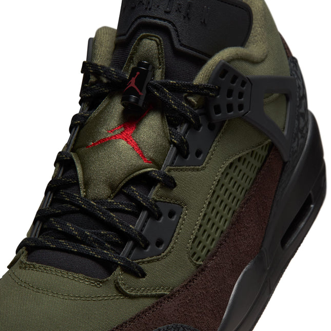 Air Jordan Mens Spizike Low - Medium Olive - denim exchange
