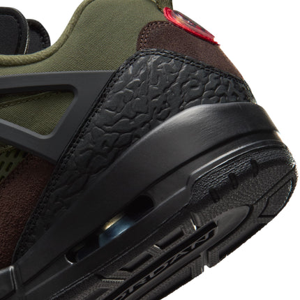 Air Jordan Mens Spizike Low - Medium Olive - denim exchange