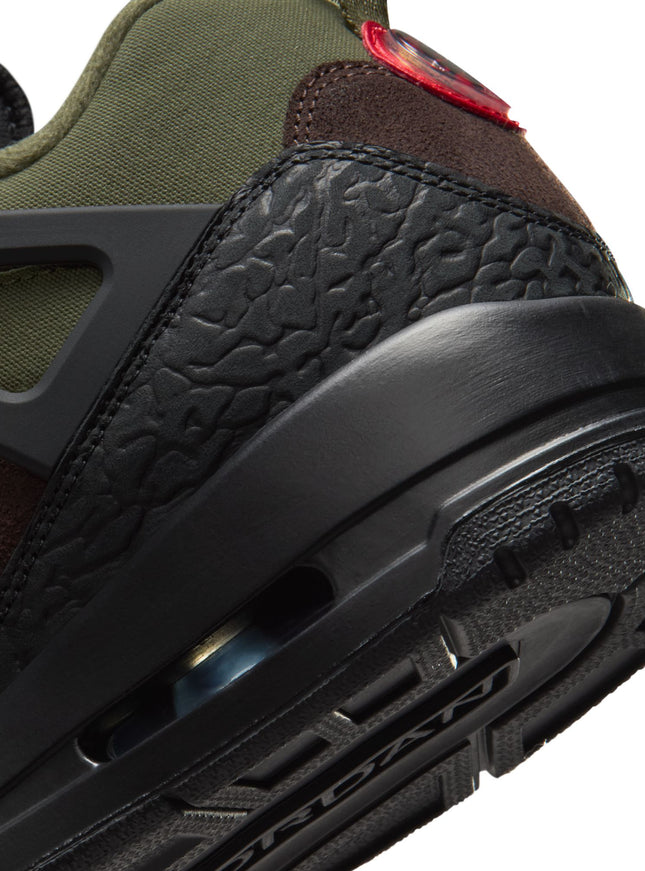 Air Jordan Mens Spizike Low - Medium Olive - denim exchange