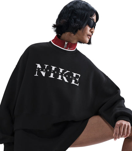Nike Womens Sportswear Phoenix Fleece - Black