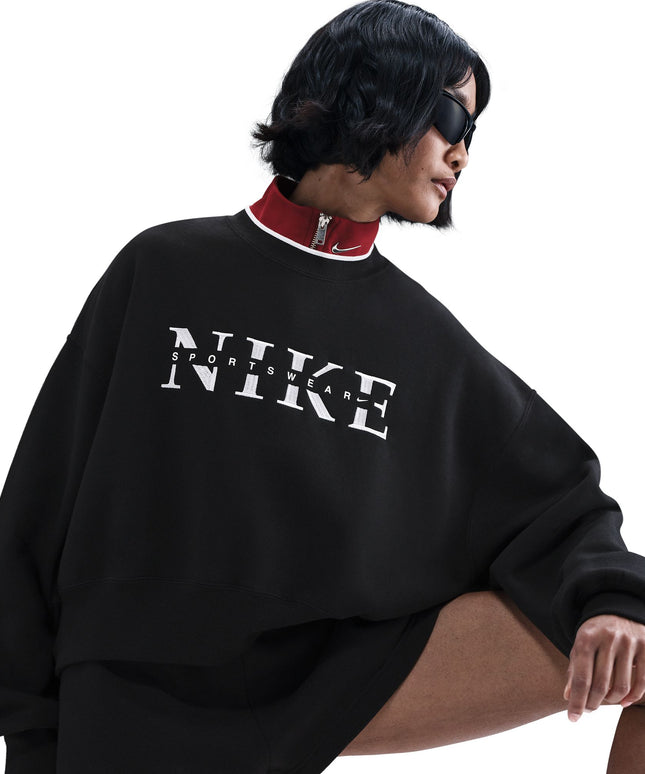 Nike Womens Sportswear Phoenix Fleece - Black