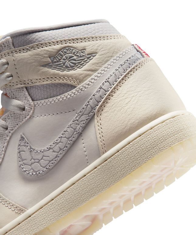 Air Jordan Big Kids 1 Retro High OG - Sail/University Red