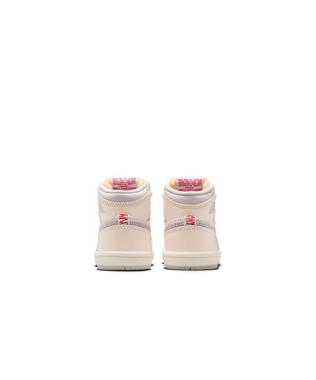 Air Jordan (TD) 1 Retro High OG - Sail/University Red