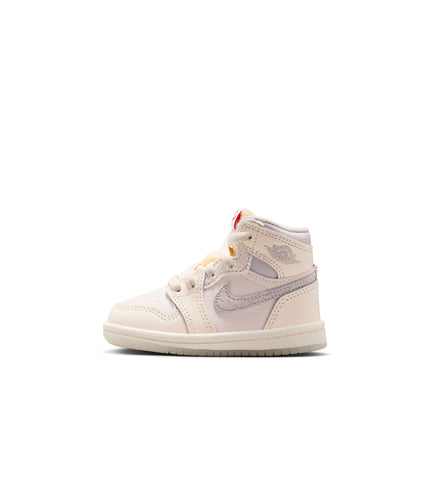 Air Jordan (TD) 1 Retro High OG - Sail/University Red