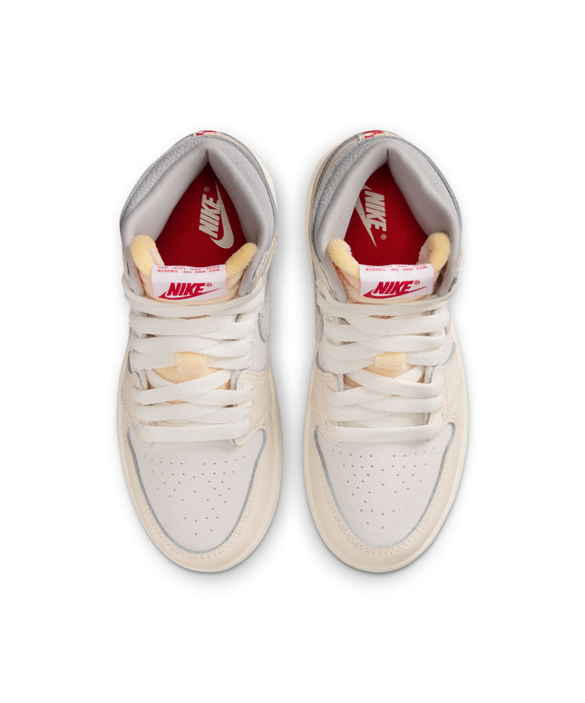 Air Jordan (PS) 1 Retro High OG - Sail/University Red
