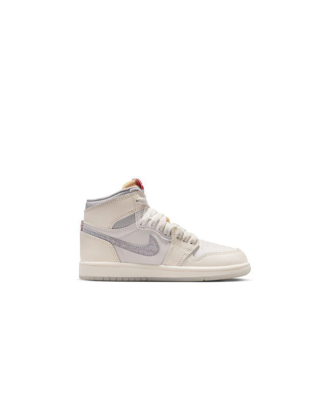 Air Jordan (PS) 1 Retro High OG - Sail/University Red
