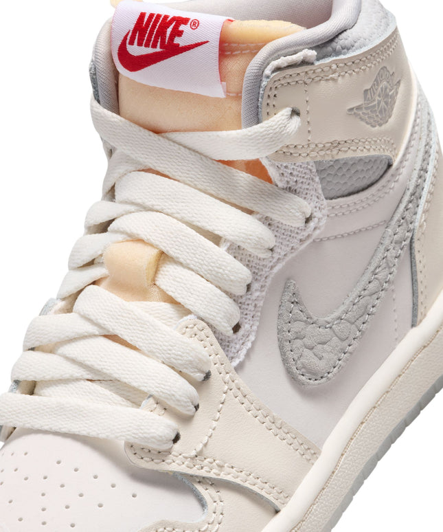 Air Jordan (PS) 1 Retro High OG - Sail/University Red