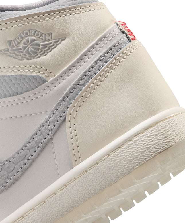 Air Jordan (PS) 1 Retro High OG - Sail/University Red