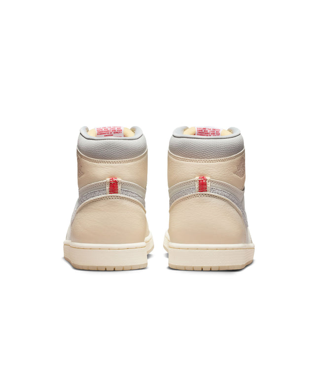 Air Jordan Mens 1 Retro High OG - Sail/University Red