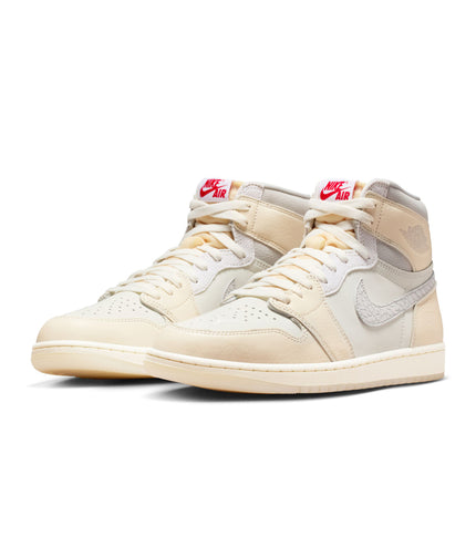 Air Jordan Mens 1 Retro High OG - Sail/University Red