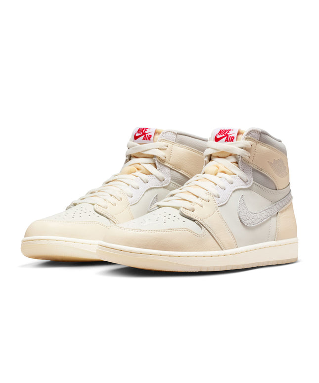 Air Jordan Mens 1 Retro High OG - Sail/University Red