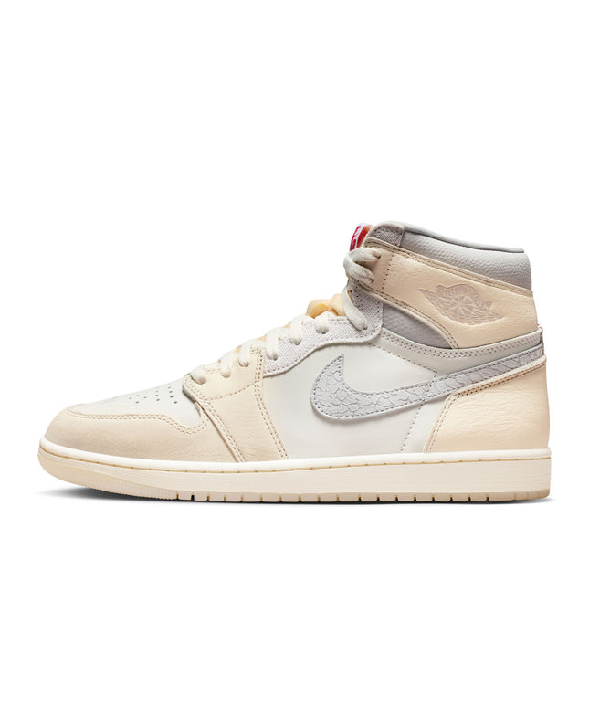 Air Jordan Mens 1 Retro High OG - Sail/University Red
